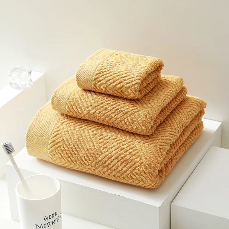 Tripple Towel Set • Long-Staple Cotton