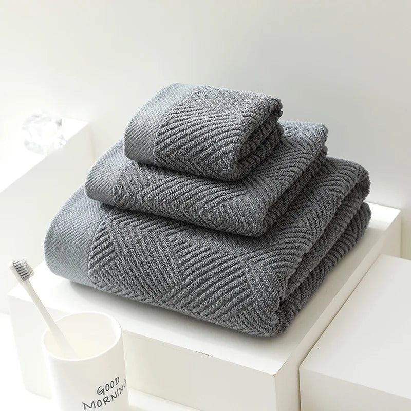 Tripple Towel Set • Long-Staple Cotton