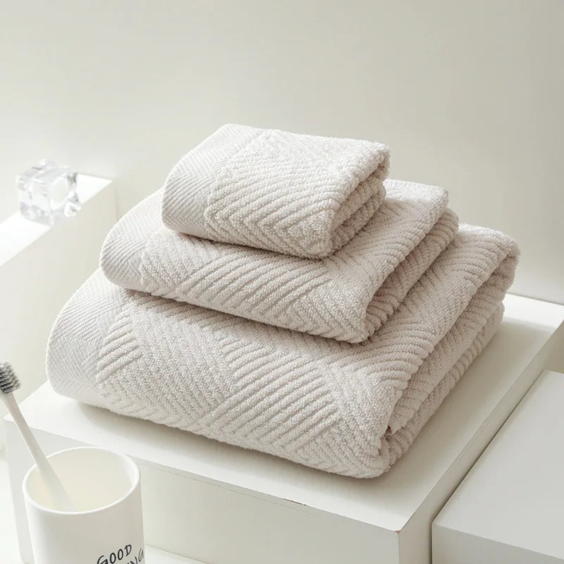 Tripple Towel Set • Long-Staple Cotton