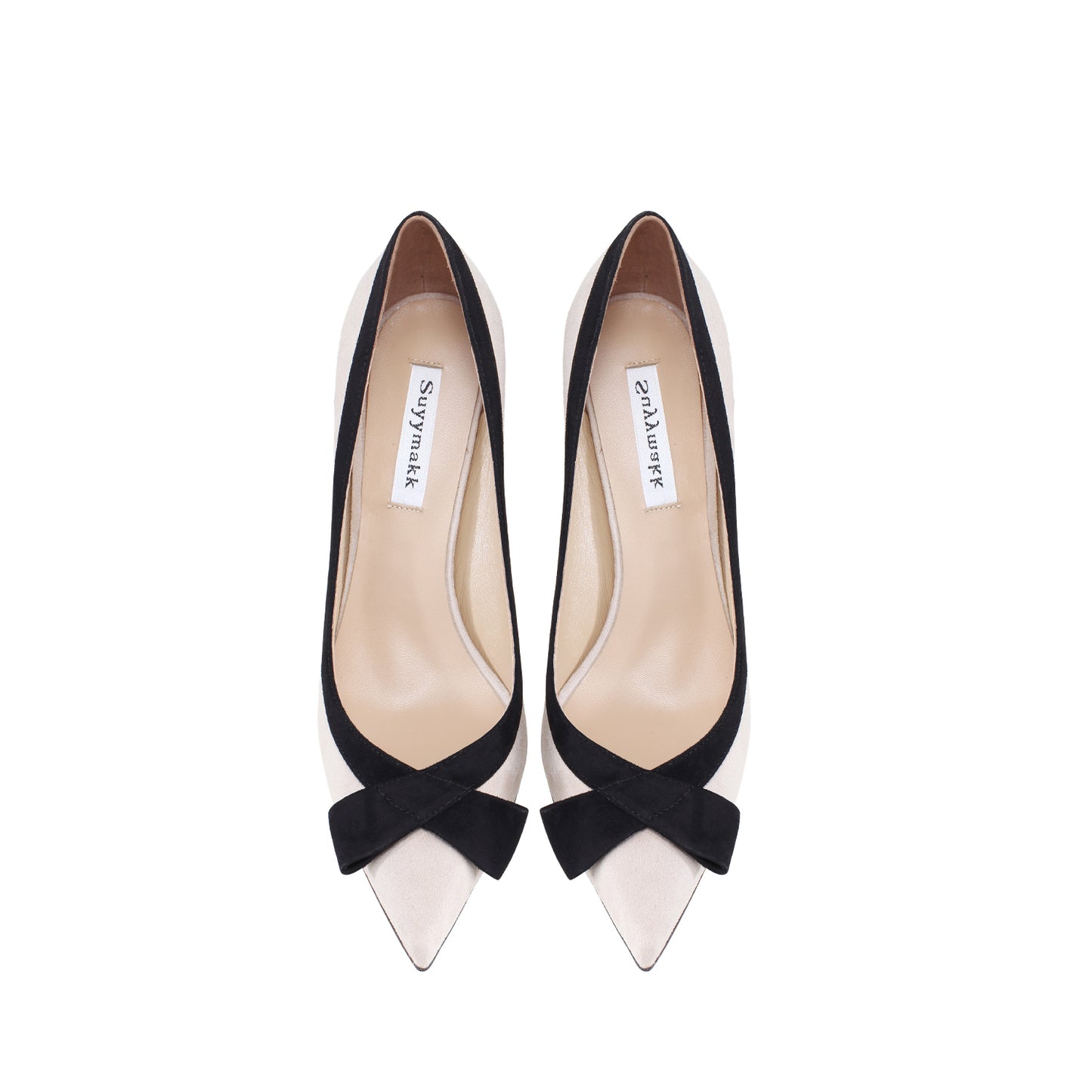 Bowknot Stiletto • Sheepskin Suede Shoes