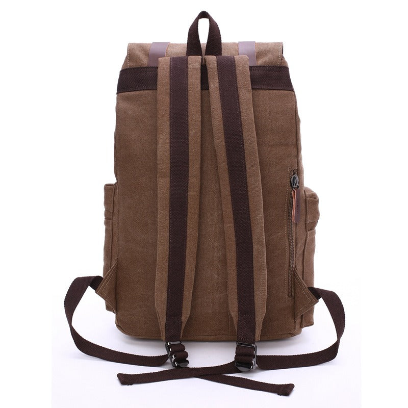 Durable casual large capacity travel bag computer backpack junior high school student school bag backpack Canvas