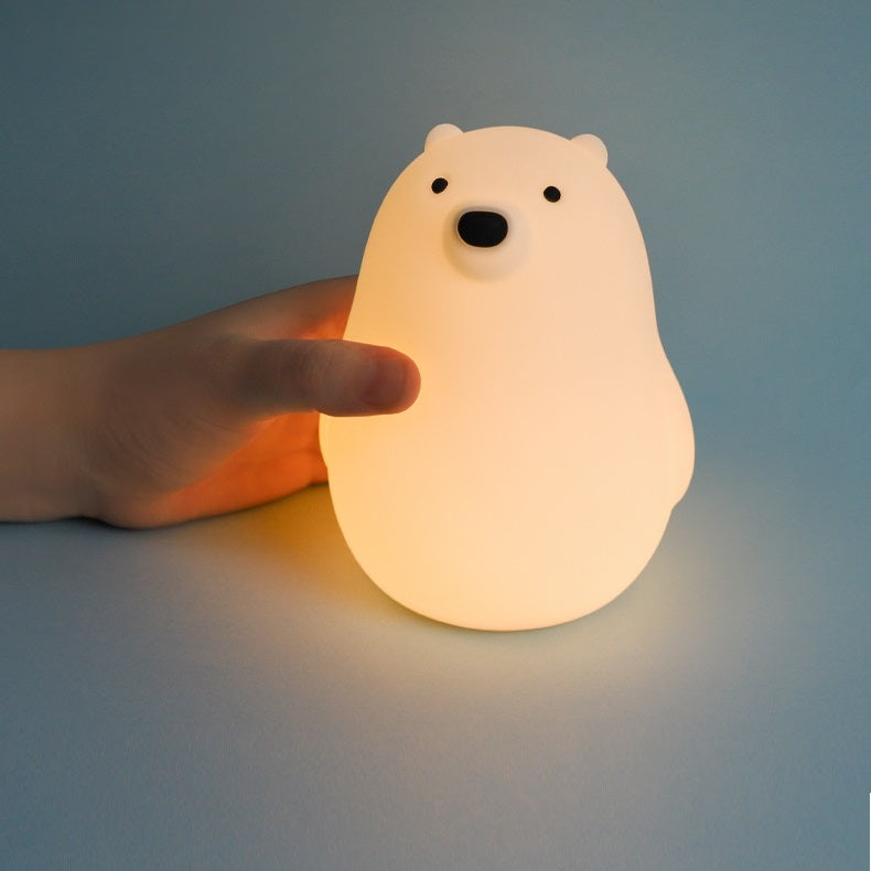 Bear Night Light •  USB Timing Silicone Lamp