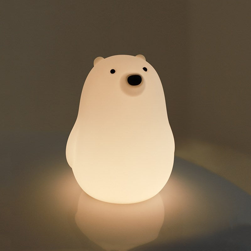 Bear Night Light •  USB Timing Silicone Lamp