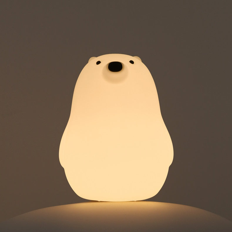 Bear Night Light •  USB Timing Silicone Lamp