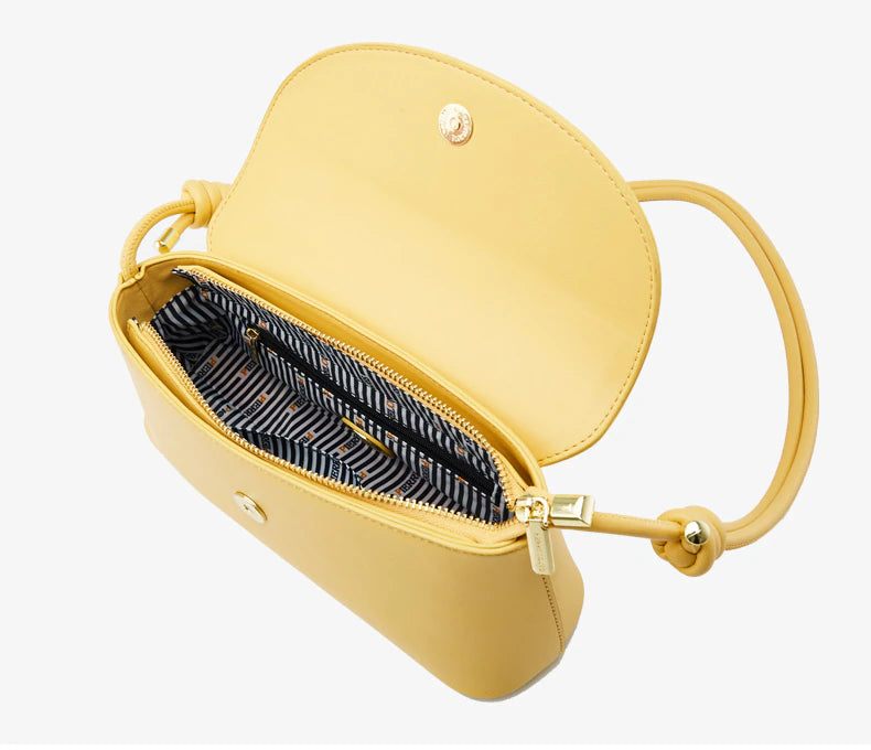 Small Baguette Crossbody Bag • PU Leather Bag