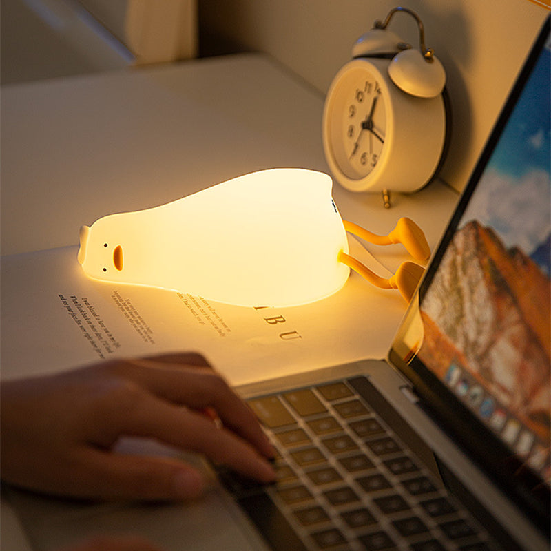 Duck Night Light •  USB Timing Silicone Lamp