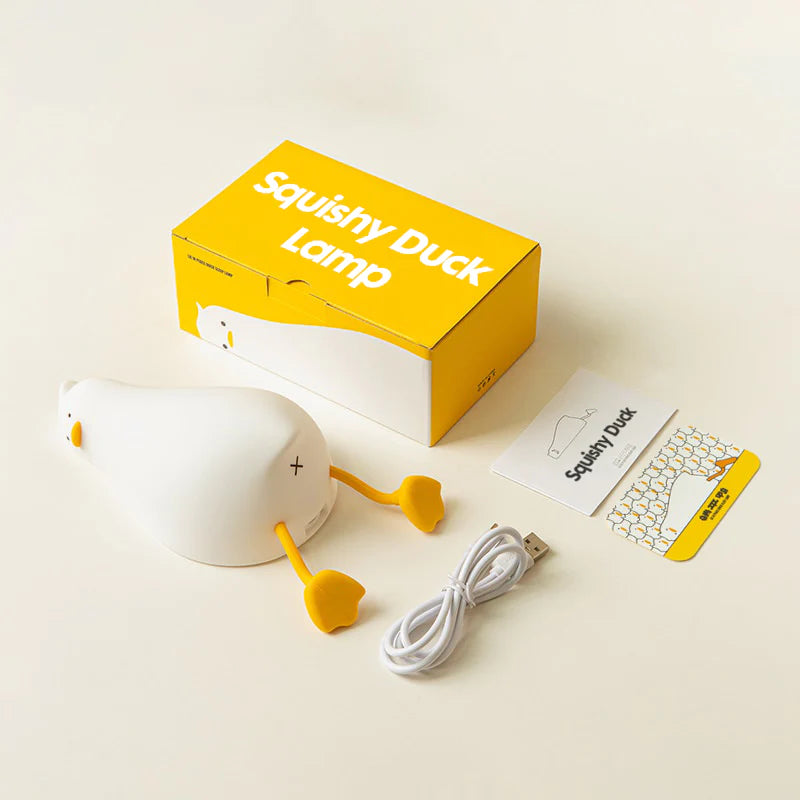 Duck Night Light •  USB Timing Silicone Lamp