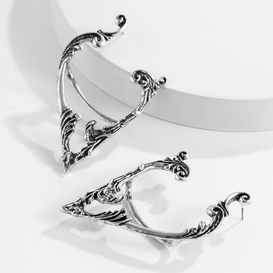 Elf Ear Extension • Silver Auricle Earring