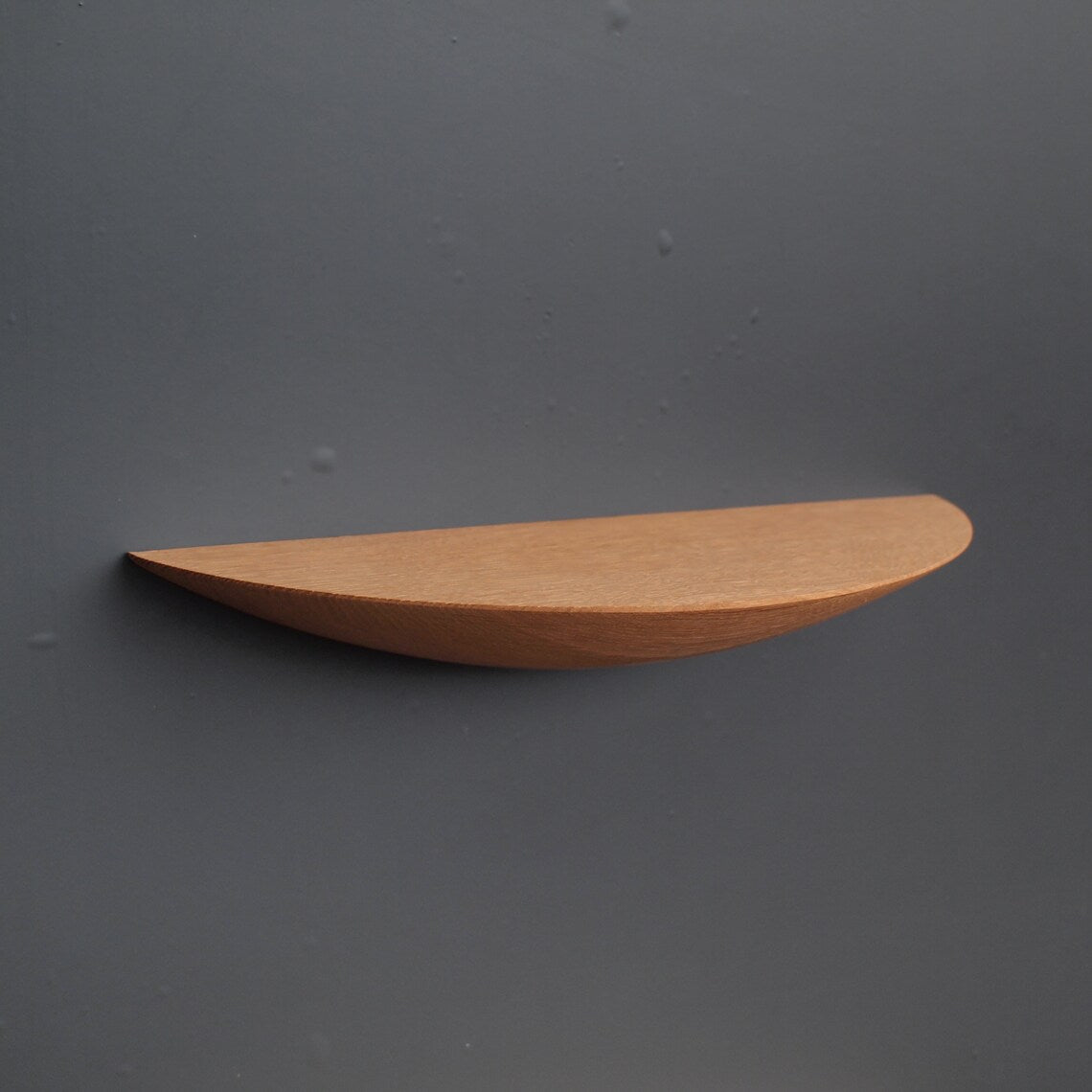 Hanging Display Stand • Wooden Semicircle Shelf