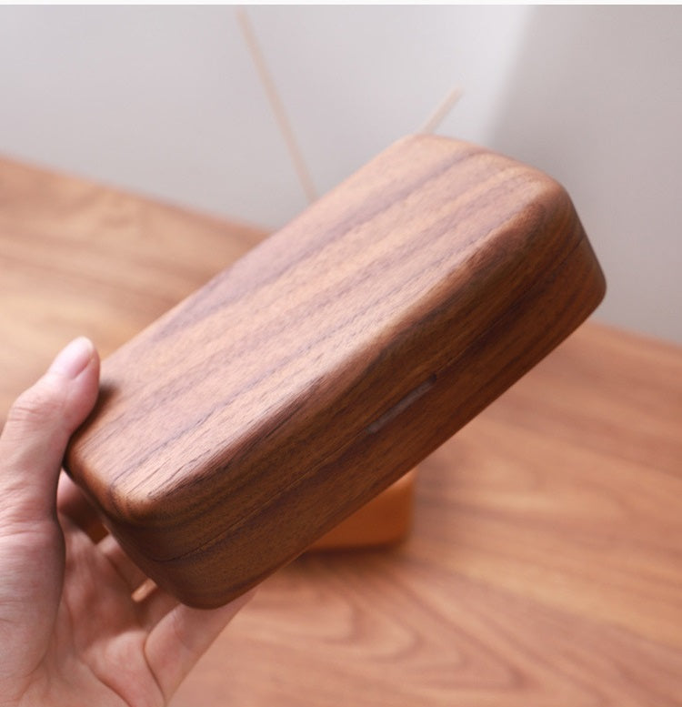 High-End Travel Storage • Wooden Jewelry Box