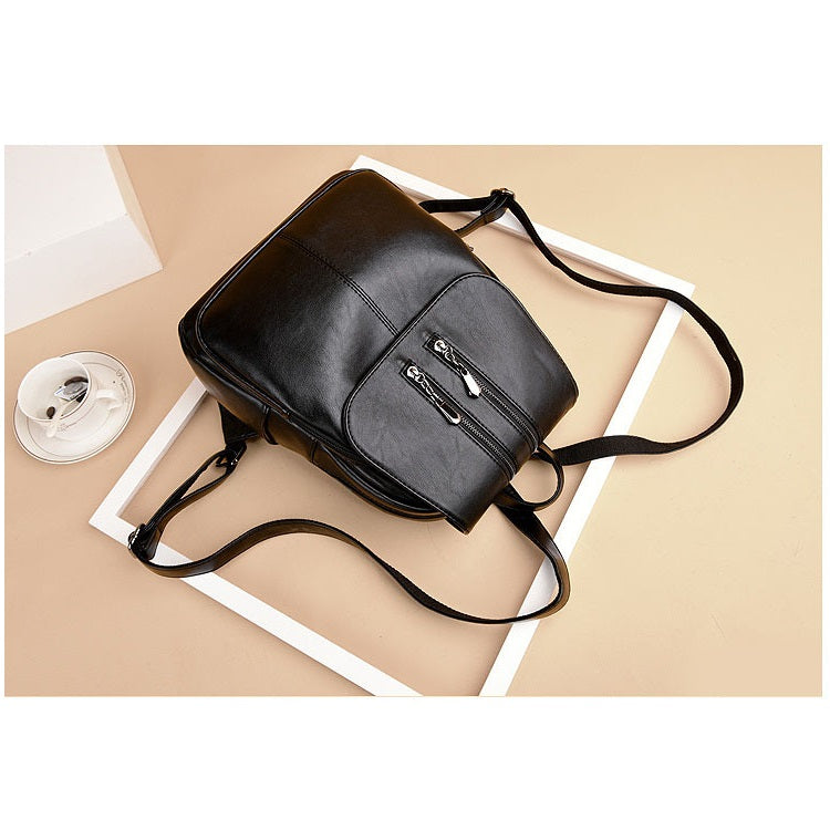 Laptop Leather Backpack • Women's Luxury Satchel Bag