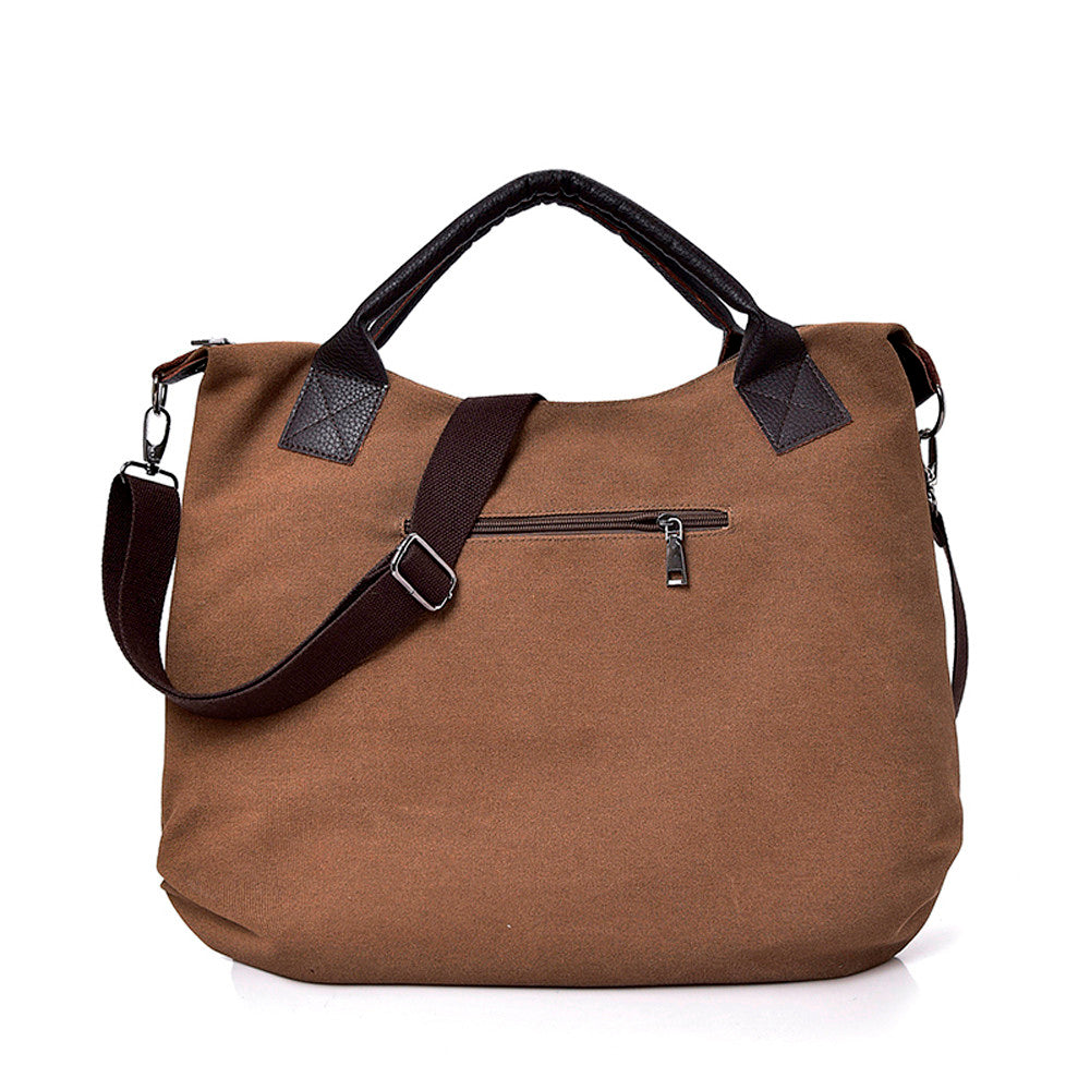 Laptop Street Messenger • Large Canvas Tote