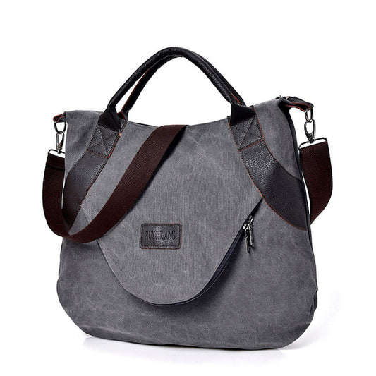 Laptop Street Messenger • Large Canvas Tote