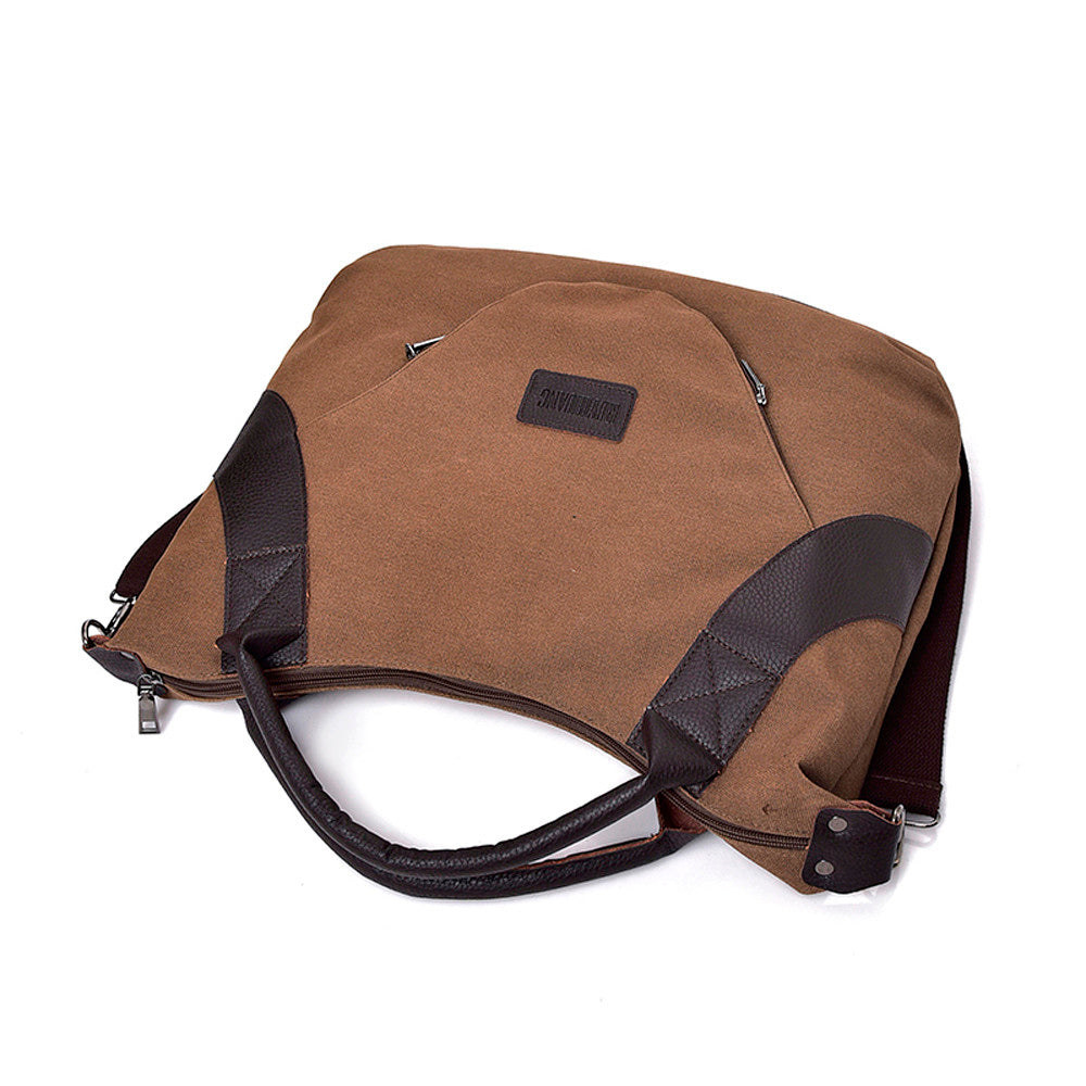 Laptop Street Messenger • Large Canvas Tote