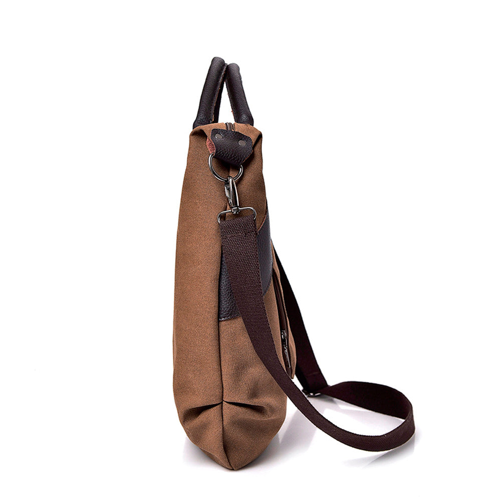 Laptop Street Messenger • Large Canvas Tote