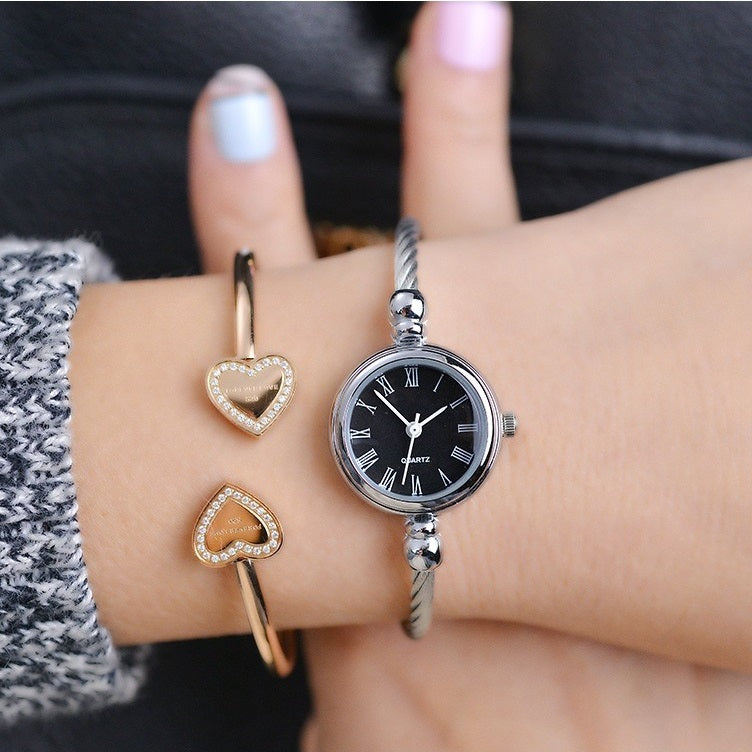 Women Elegant Small Bracelet Wristwatches