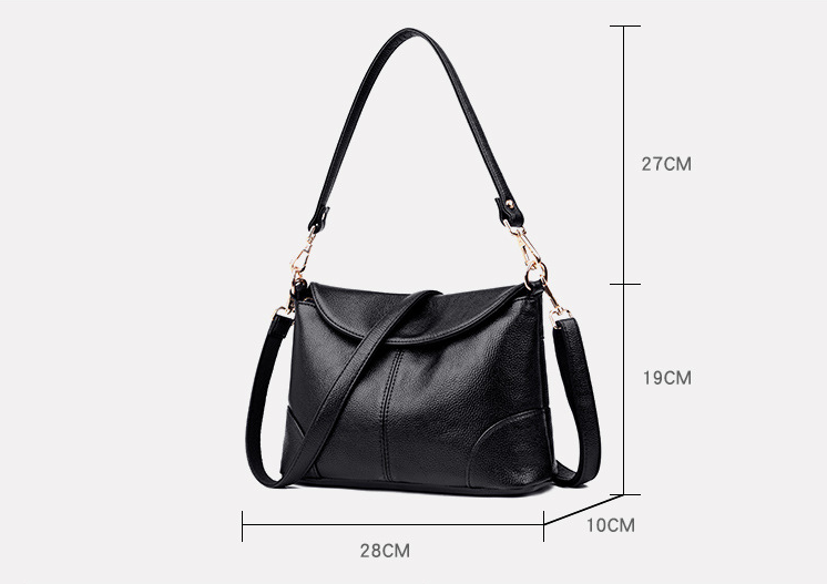 Shoulder Crossbody Bag • Soft PU Leather