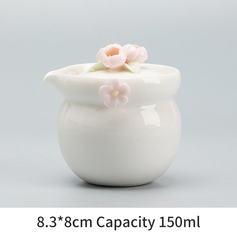 Spring Flower Pot • Ceramic Tea Set