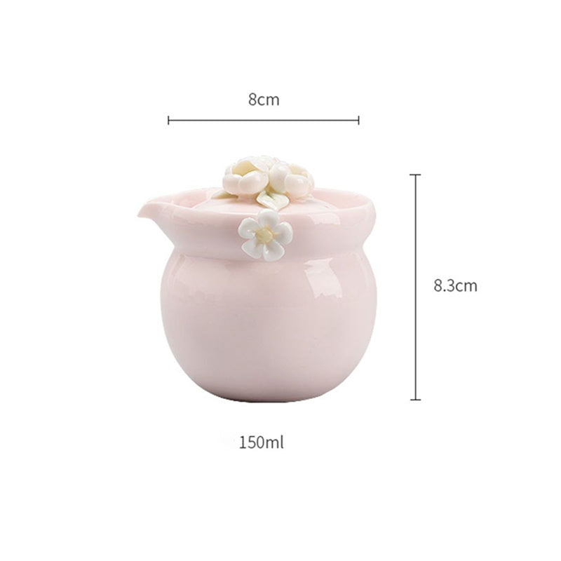 Spring Flower Pot • Ceramic Tea Set