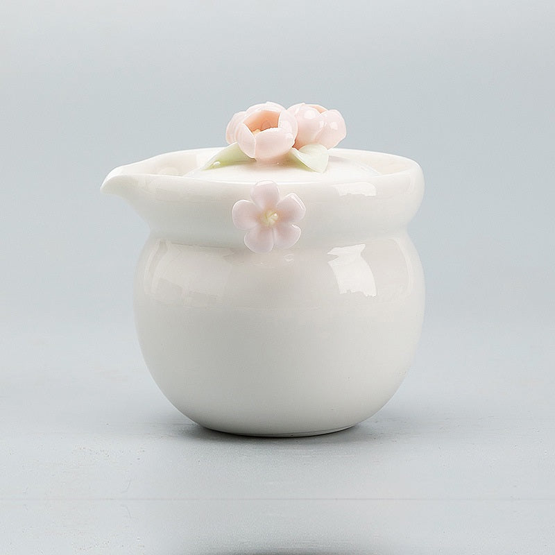 Spring Flower Pot • Ceramic Tea Set