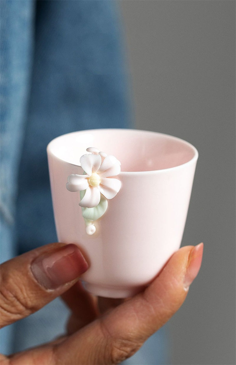 Spring Flower Pot • Ceramic Tea Set