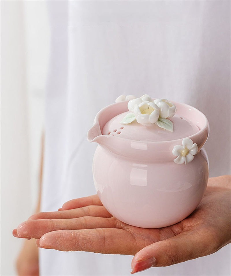 Spring Flower Pot • Ceramic Tea Set