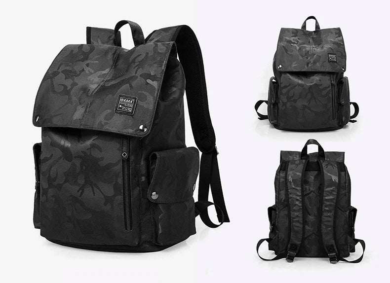 Multifunctional Backpack • Multi-compartment Oxford Bag