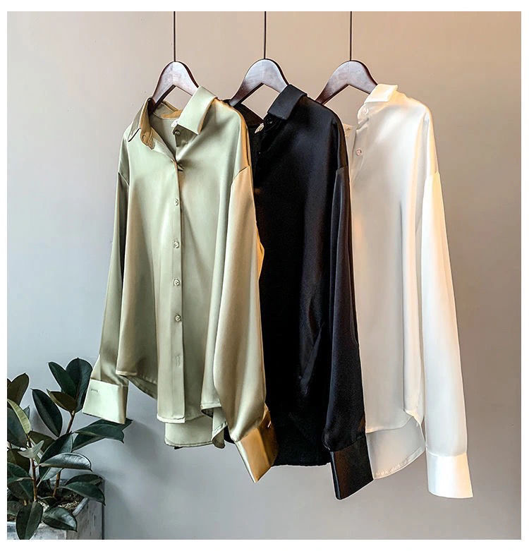 Silky Autumn Shirt • Inner Polyester Shirt