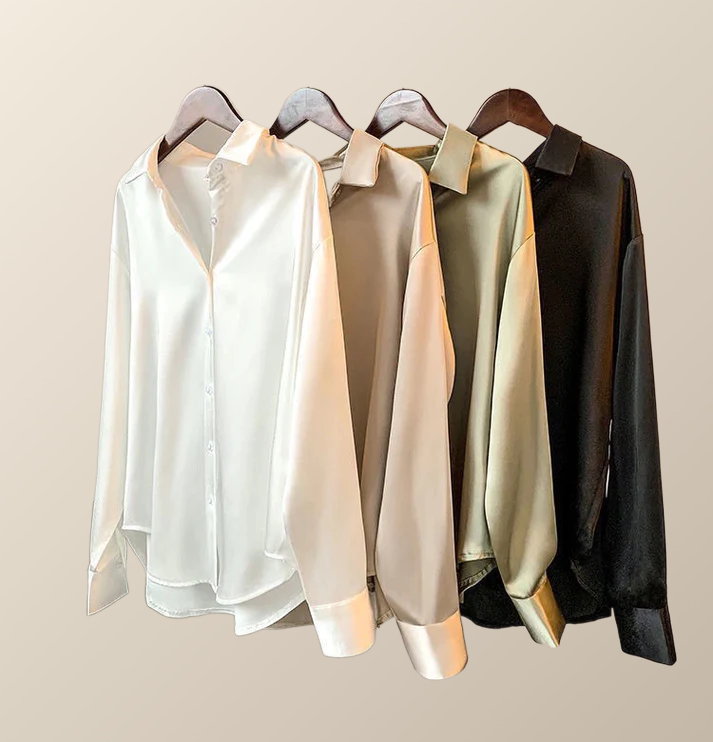 Silky Autumn Shirt • Inner Polyester Shirt