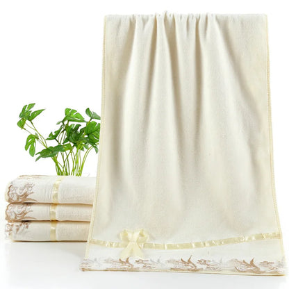 Embroidered Towel Set • Quick Drying Microfiber Towels