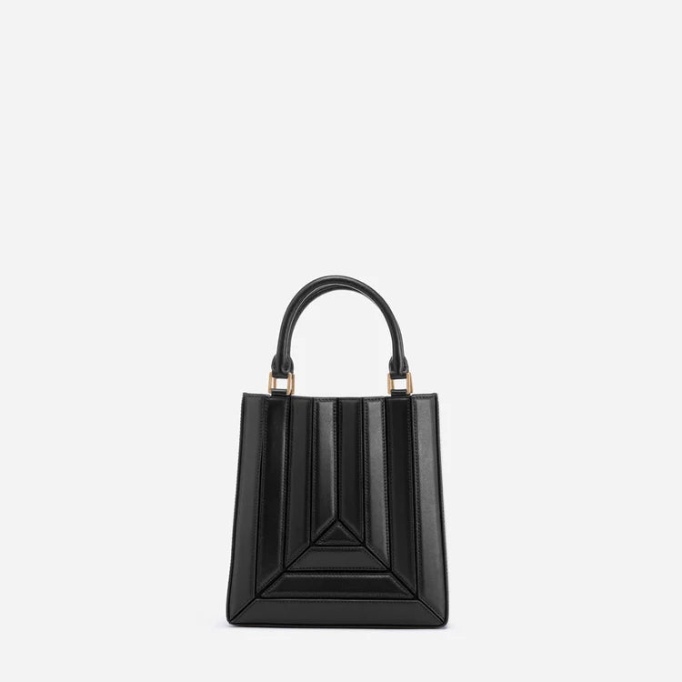 Gradient Grid Crossbody Bag • PU Leather Bag