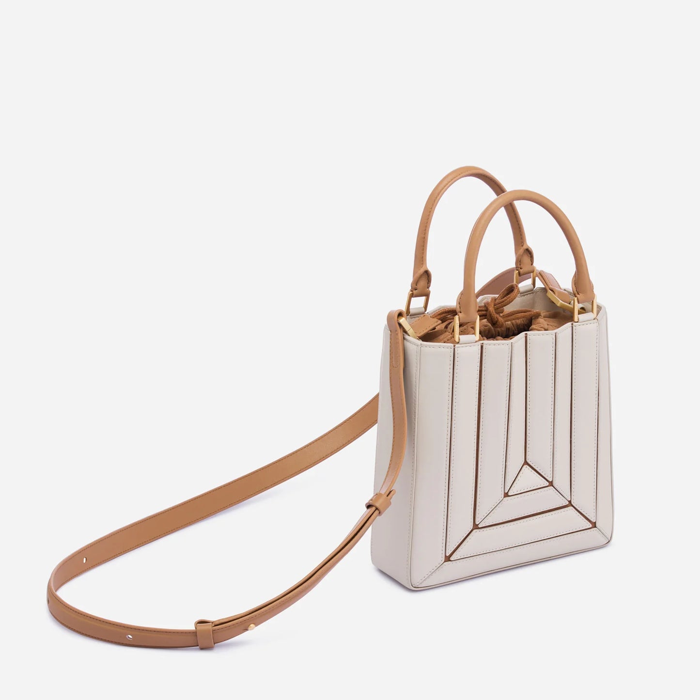 Gradient Grid Crossbody Bag • PU Leather Bag