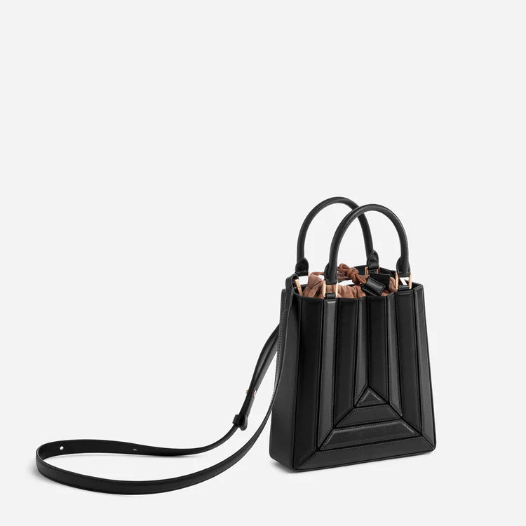 Gradient Grid Crossbody Bag • PU Leather Bag