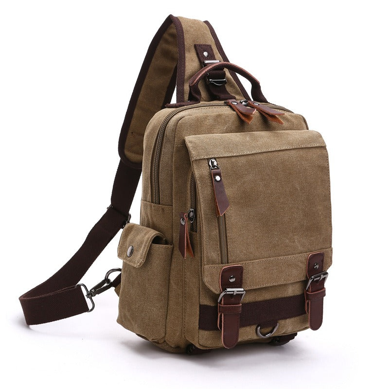 Canvas Backpack Men Travel Back Pack Multifunctional Shoulder Bag for Women Laptop Rucksack School Bags Female Daypack