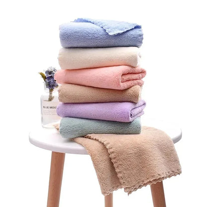 Coral Fleece Towel • Quick Dry Microfiber Towel