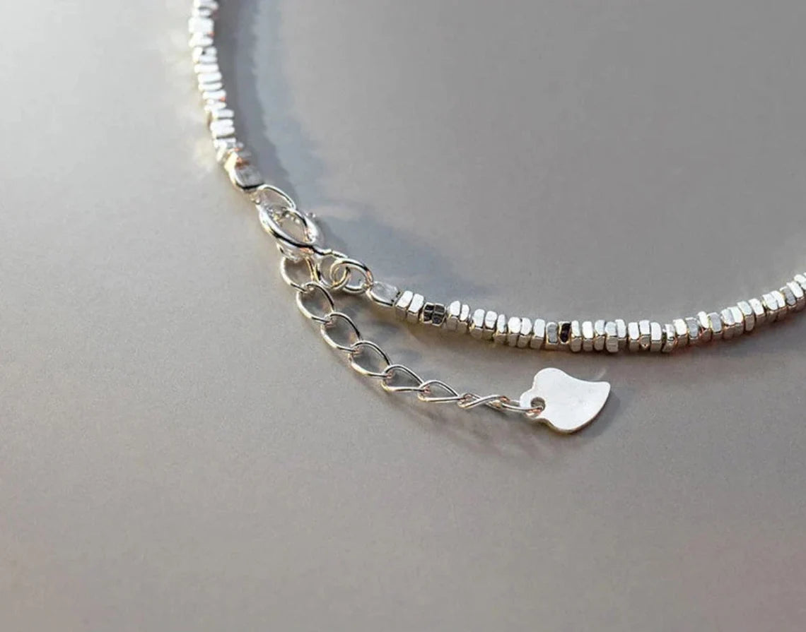 Irregular Silver Bracelet • Sterling Silver Bracelet